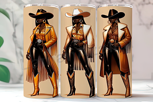 Fashionable Cowgirl 20oz Tumbler