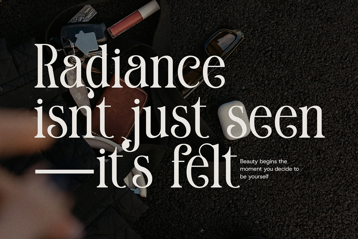 Sakira Elegant Serif Font Typeface, a Serif Font by Graphicxell (Photo 5 of 8)