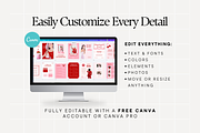 Pink Ebook Template Canva, a Marketing Template by Anna Design Studio (Thumbnail 6 of 11)