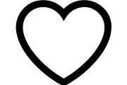 Heart Icons Silhouette, an Object Graphic by Creativeshirt (Thumbnail 11 of 17)