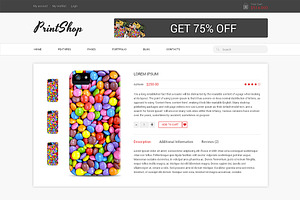 PrintShop Responsive Bootstrap Theme