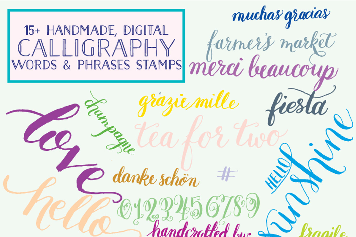 Handmade Calligraphy Overlays, a Templates & Theme by Claire + Pierre Design (Photo 1 of 3)