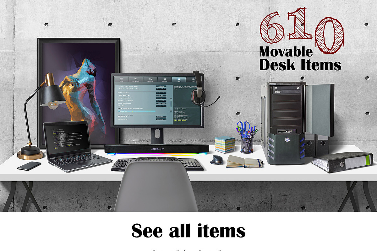 Scene Creator 5K Mockup (All in One), a Books & Magazine Mockup by Zabiegala MP (Photo 12 of 14)