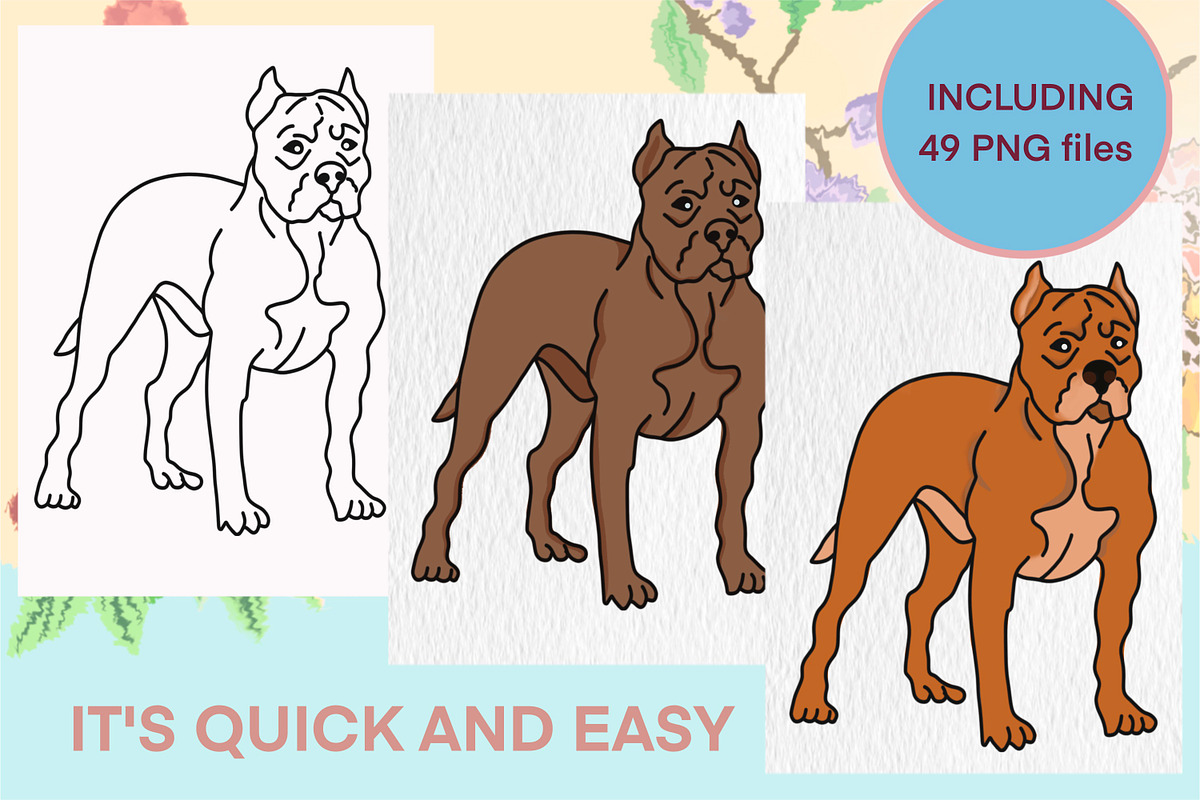 Dog Digital Stamps, a Graphic by Favorites_Art (Photo 5 of 15)