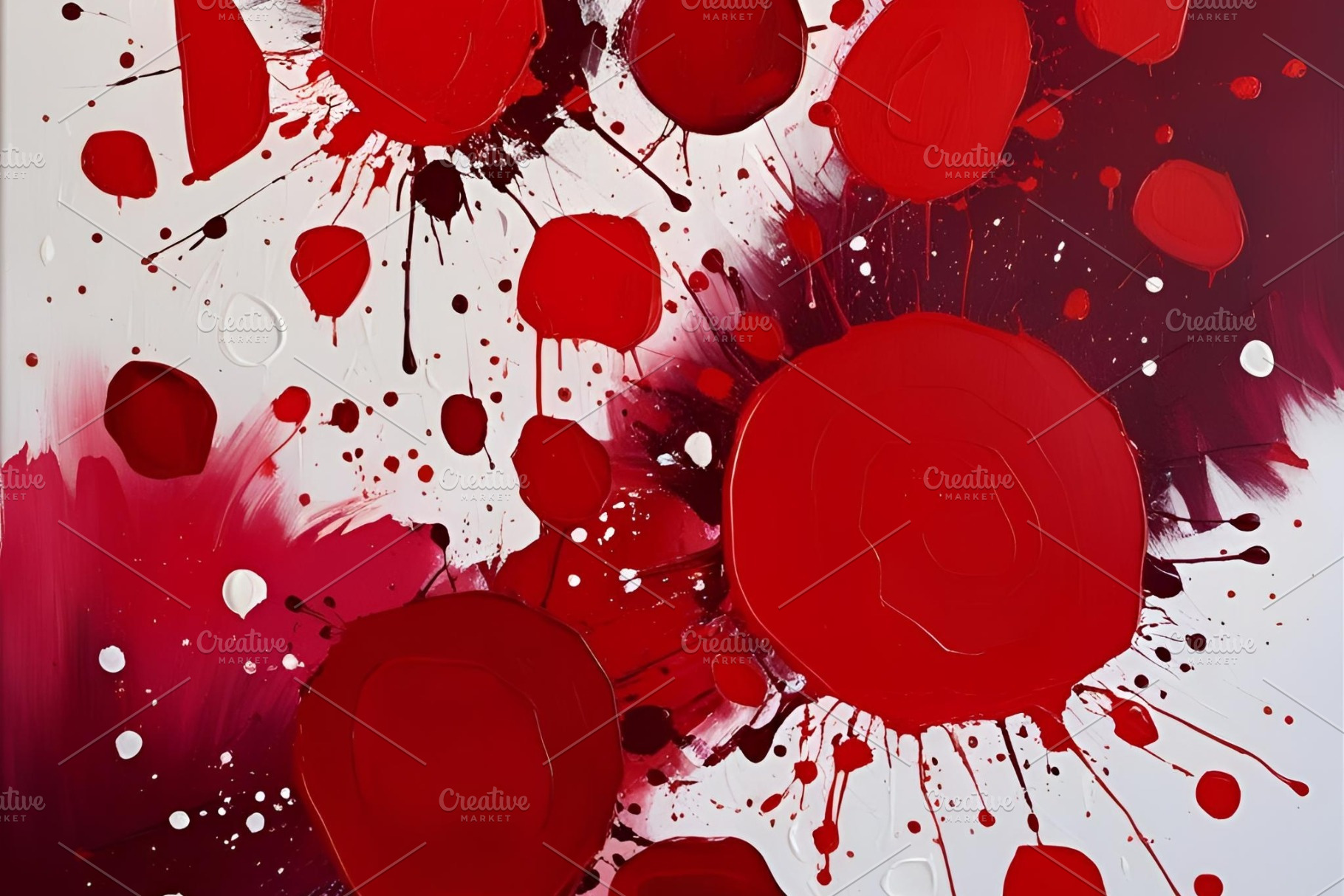 Paint art plashes Abstract image, an Abstract Photo by ComfortQ