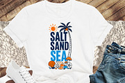 Salt Sand Sea Summer PNG, a Seasonal Illustration by Canvas Craft (Thumbnail 2 of 6)
