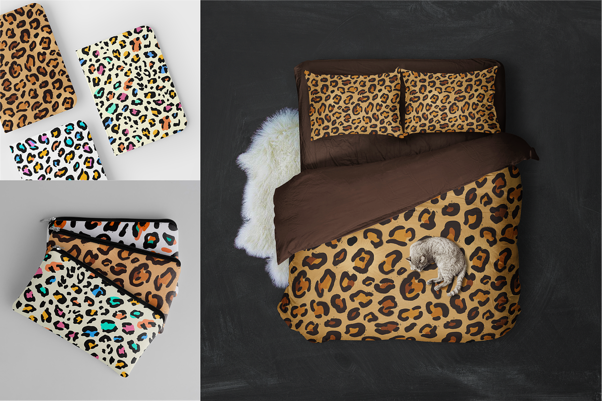 5 Leopard Print Pattern Set, a Pattern Graphic by IuliiaSavko (Photo 8 of 8)