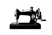 Vintage Sewing Machine Bundle, an Illustration by yasushie (Thumbnail 4 of 31)