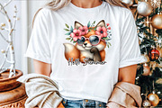 Hello Summer Fox Sublimation PNG, an Illustration by Sublimation Artist (Thumbnail 2 of 9)