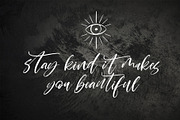 Montenegro.Textured script font, a Script Font by CallMeStasia (Thumbnail 12 of 19)