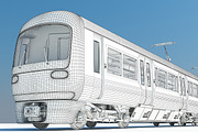 3D Train 05, a Cars & Vehicle 3D Model by Giimann (Thumbnail 13 of 16)