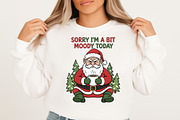 Sorry Im a Bit Moody Today,Christmas, an Illustration by Designking (Thumbnail 1 of 5)