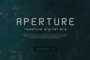✦APERTURE-Reg (Ver.2.0) 50% sale, a Sans Serif Font by ethanissweet (Thumbnail 1 of 5)