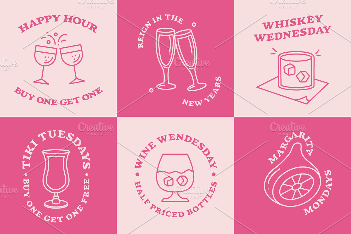 Hand-Drawn Cocktail Illustrations, an Illustration by Haleigh Peterson Studio (Photo 5 of 5)