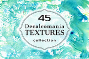 Decalcomania TEXTURES Collection, a Texture Graphic by ekaart (Thumbnail 1 of 13)