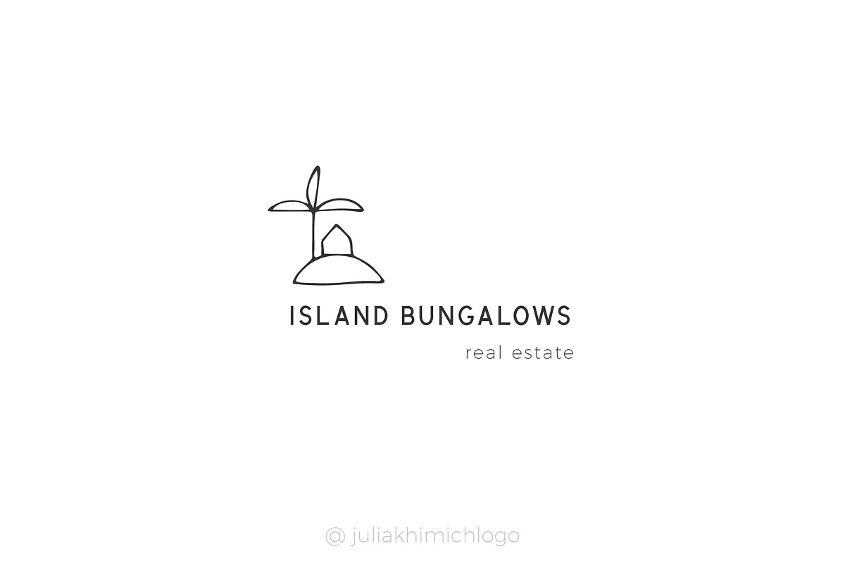 Logo Pack Volume 13. Cottage Rentals, a Branding & Logo Template by Mint Air Studio (Photo 18 of 21)