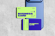 Business Card Mockup, a Merchandise Mockup by HanaSaka_Studio (Thumbnail 3 of 5)