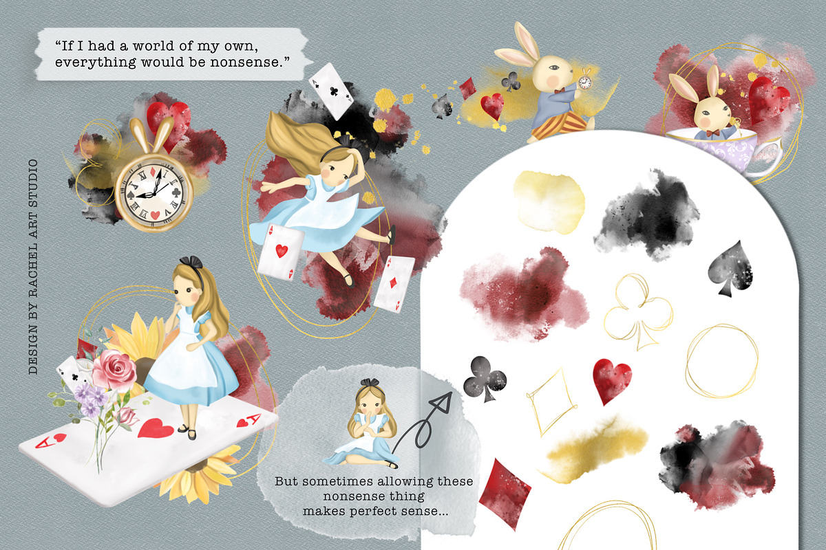 Wonderland Adventure, an Animal Illustration by Rachel Art Studio (Photo 5 of 10)