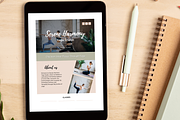 Yoga Pilates Website Template, a Landing Page Template by Mindful Digital Co. (Thumbnail 6 of 9)