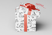 12 Cute Tigers - Clip Art & Pattern, an Animal Illustration by Baksiabat (Thumbnail 6 of 7)