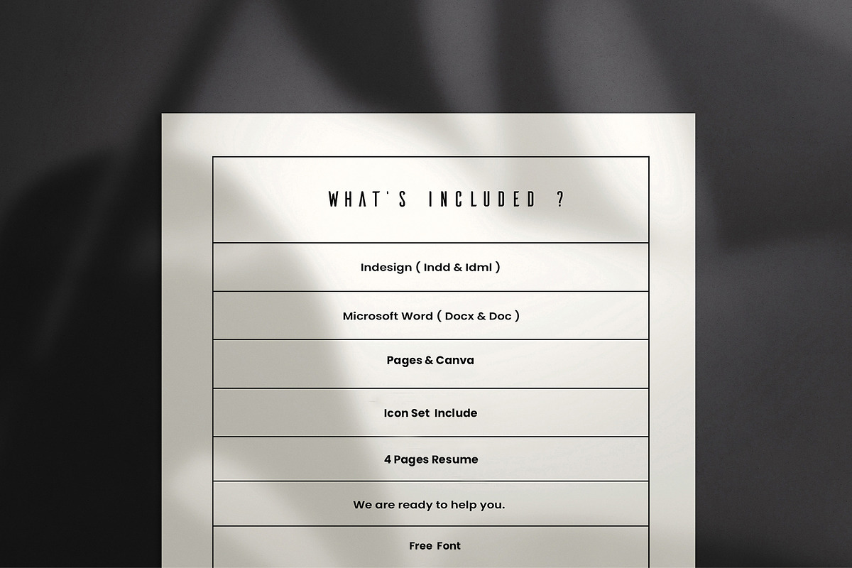 Resume, a Resume Template by Occy Design (Photo 5 of 5)