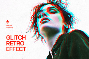 Glitch Retro Photo Effect, a Layer Style Add-On by Design Squad