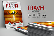 Travel Magazine, a Magazine Template by potterDesigns (Thumbnail 1 of 13)