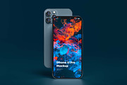 iPhone 12 Pro Mock-up, an iPhone Mockup by Yogurt86 (Thumbnail 8 of 14)