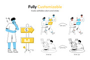 Animated Marketing Mini Illustration, a Person Illustration by Prosymbols (Thumbnail 3 of 13)