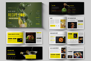 Recipe Book Creator Template, a Brochure Template by ContestDesign