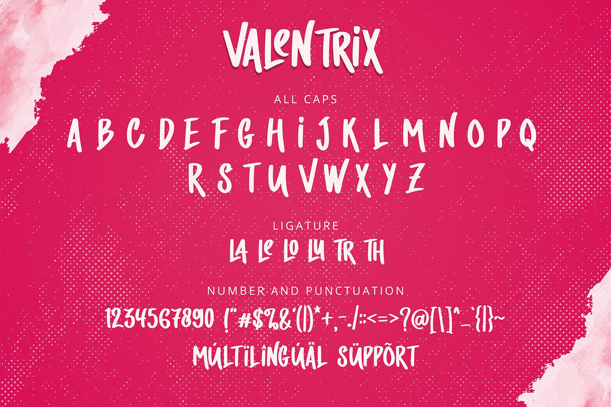Valentrix - Display Font, a Handwritten Font by alifryanzulfikar (Photo 7 of 8)