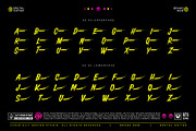 Brutal Rioter Typeface, a Script Font by alit design (Thumbnail 12 of 20)