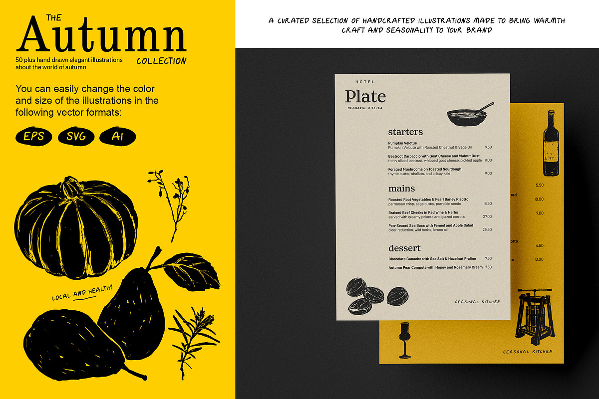 The Autumn Collection Illustrations, an Illustration by dicreate (Photo 9 of 15)