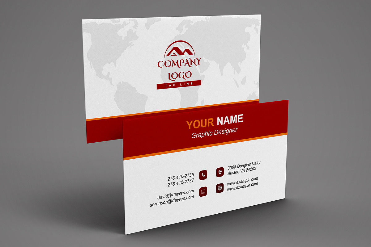 Editable PSD Cards for Pros preview 5