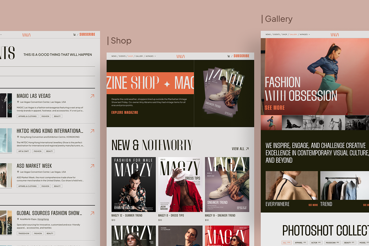 Magzy - Blog & Magazine Website UI K, an UI Kit Template by dhuhacreative (Photo 6 of 10)
