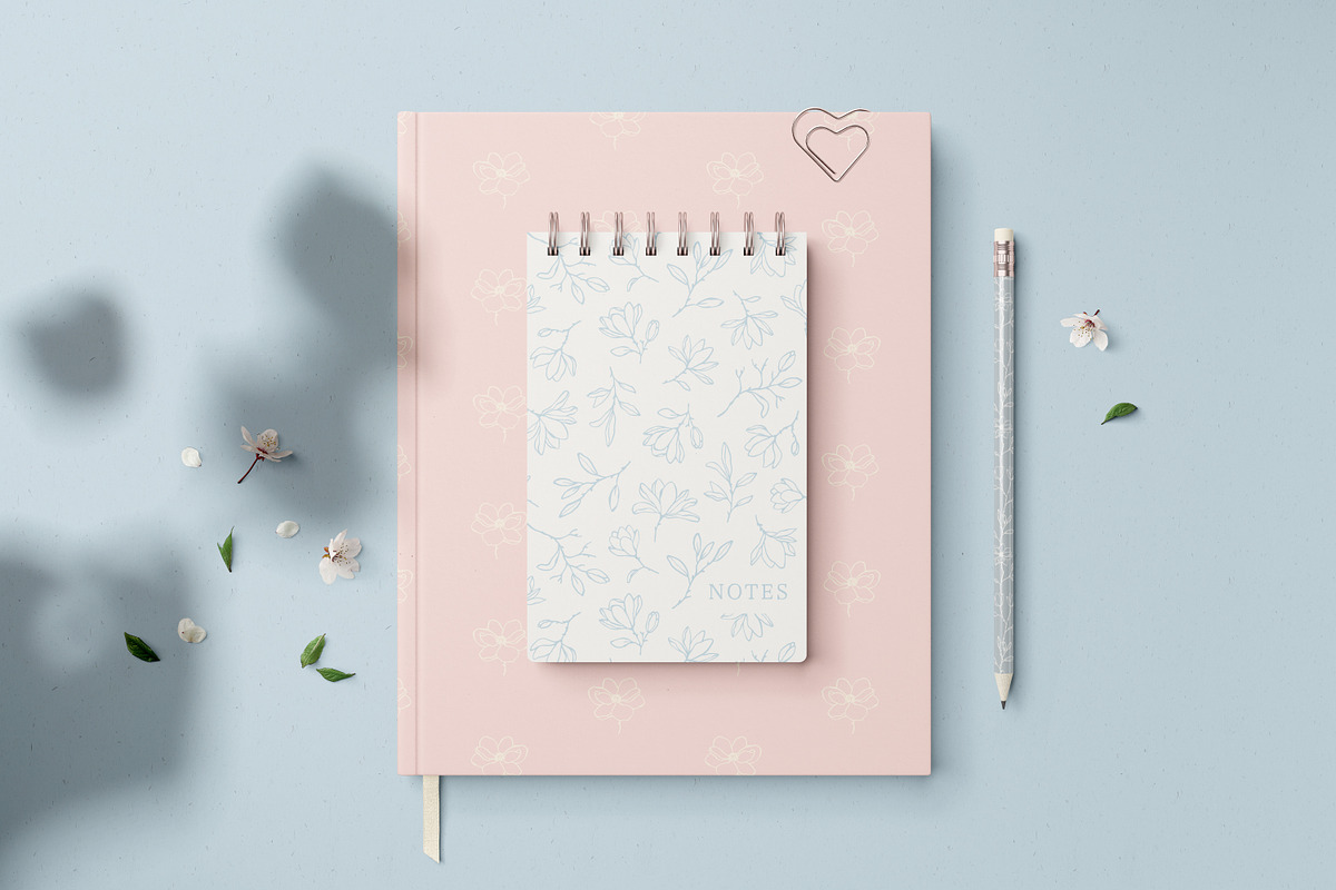 Magnolia - Patterns & Flowers, a Pattern Graphic by simpleblues (Photo 5 of 10)