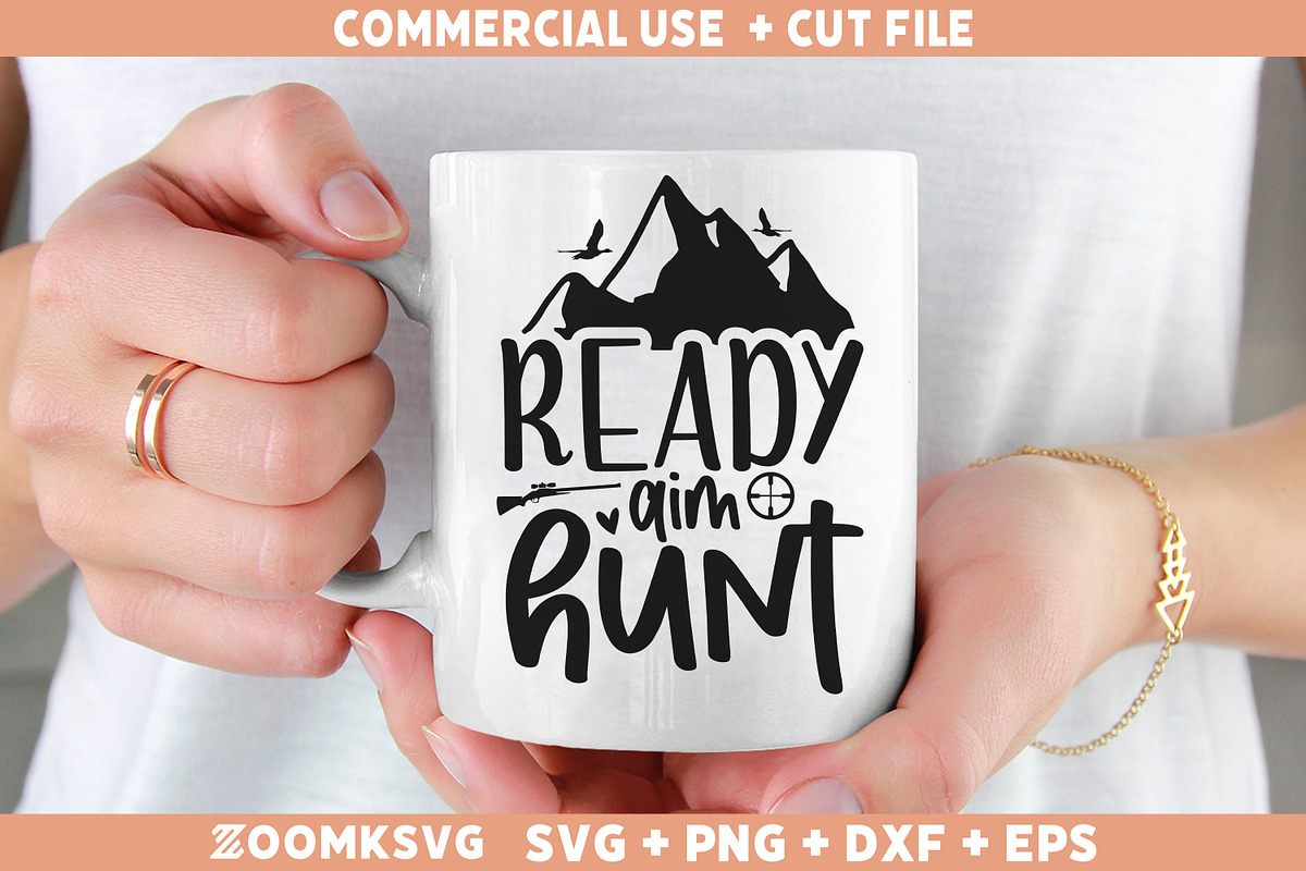 Hunting SVG Bundle 20 Designs, an Illustration by ZoomkSVG (Photo 34 of 40)