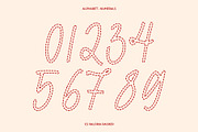 CS Valoria Dashed, a Script Font by Craft Supply Co. (Thumbnail 6 of 8)