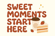 Garielos Mobegt Fun Playful Font, a Sans Serif Font by Maulana Creative (Thumbnail 4 of 7)
