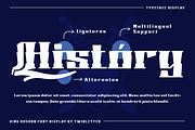 KING HOSHUN | Display Hero Font, a Serif Font by twinstd (Thumbnail 2 of 13)