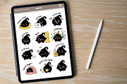 Cute Digital Stickers for GoodNotes, a Stationery Template by dott (Thumbnail 1 of 6)