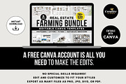 Real Estate Farming Bundle Canva, a Marketing Template by CreativeVinesStore (Thumbnail 9 of 9)
