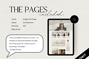 Social Media Website Template Showit, a Websites & App Template by Field Digital (Thumbnail 3 of 11)