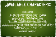 Original Absinthe Layered Font, a Blackletter Font by VozzyStock (Thumbnail 2 of 6)