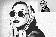 Grainy Black & White Photo Effect, a Layer Style Add-On by DesignerCandies (Thumbnail 5 of 7)