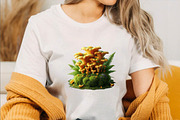Edible Mushrooms Sublimation Clipart, an Illustration by SVGArt (Thumbnail 2 of 8)
