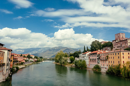 Clouds over old italian town, a Nature Photo by Radiokafka