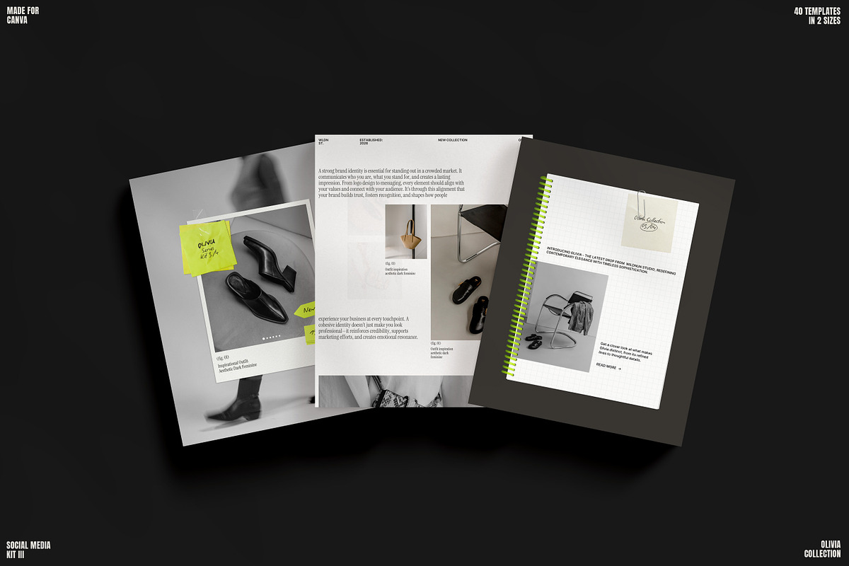 OLI / Entire Instagram Collection, a Social Media Template by Wildnun Studio (Photo 28 of 56)