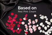 21 Rose Petal Photoshop Overlays preview 3