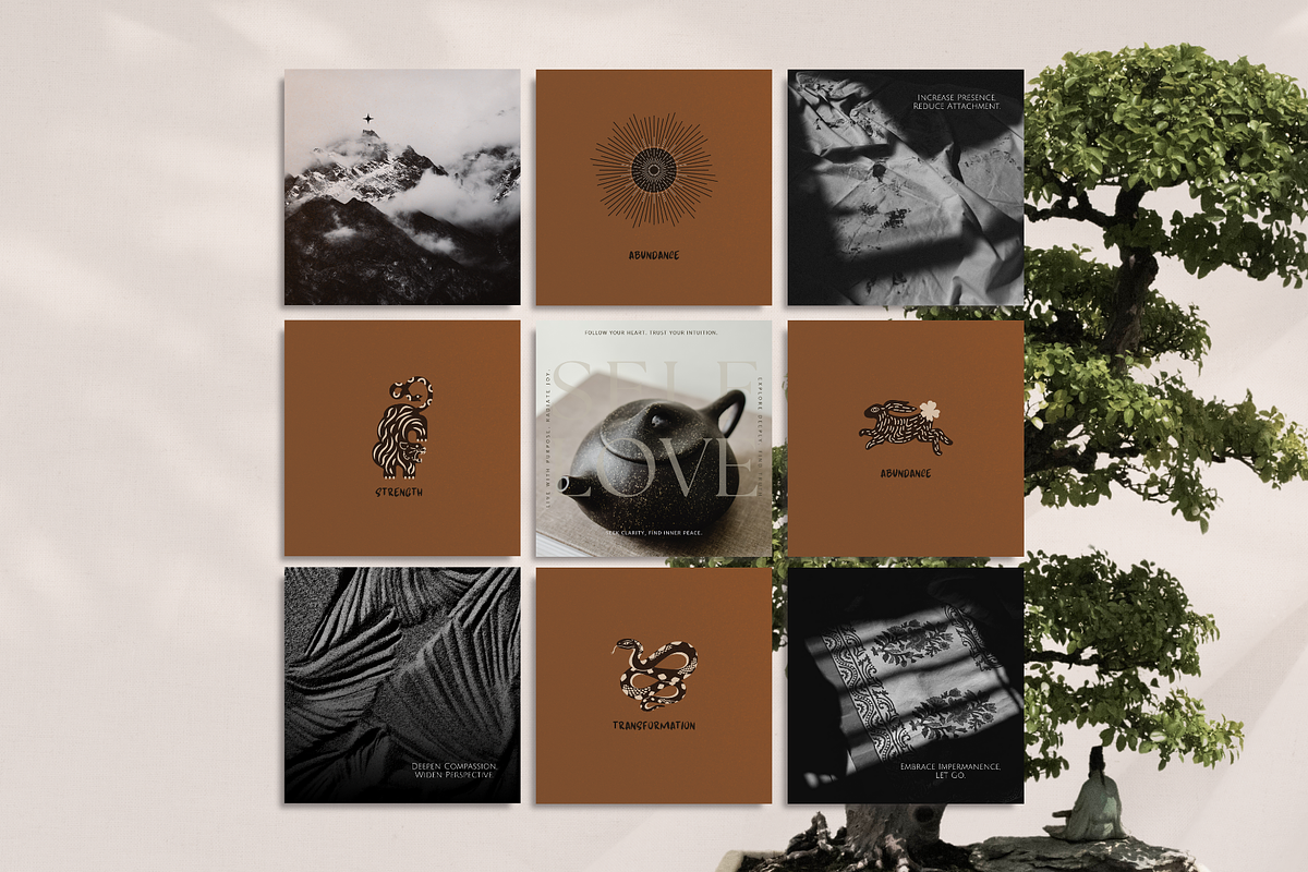The Spiritual Coach Template Bundle, a Social Media Template by The Flossy Finch (Photo 4 of 12)